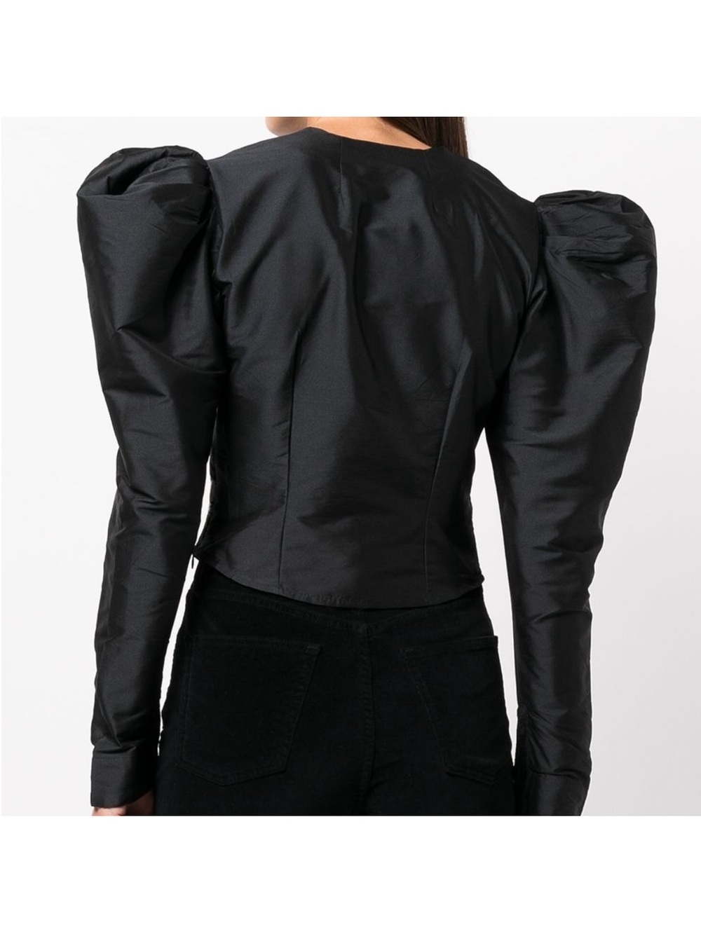 BATSHEVA puff sleeve top - Picture 3 of 11